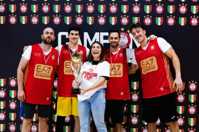 Vincitori della Sponsor Cup Olimpia Milano 2026 - Farmacia Pavanetto